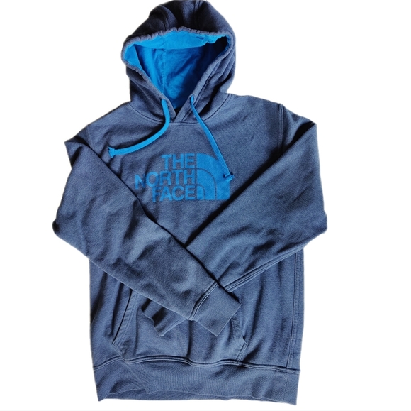 The North Face Other - Men's North Face blue half dome hoodie M